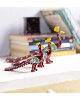 Multicolour Showpieces Set of 3 Multicolour Showpieces Set of 3